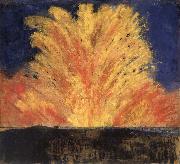 James Ensor Fireworks oil painting